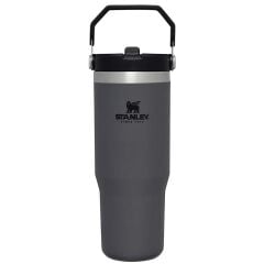 STANLEY The IceFlow Flip Straw Pipetli Termos Bardak 0.89 Lt - Füme