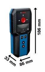 BOSCH GMS 120-27 Duvar Tarama Cihazı Multi Dedektör