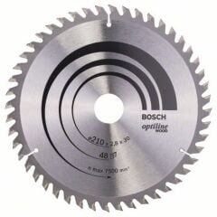 BOSCH Pro Wood 210 mm 48 Diş Ahşap Daire Testere Bıçağı