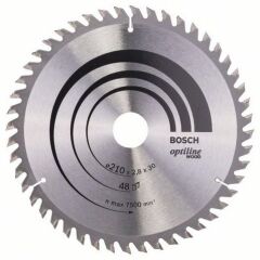 BOSCH Pro Wood 210 mm 48 Diş Ahşap Daire Testere Bıçağı