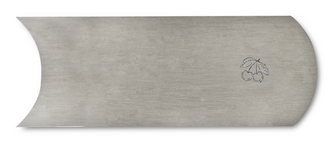 KIRSCHEN Two Cherries Oval Kenarlı Ahşap  Kazıyıcı Sistre 0.8 mm