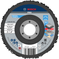 BOSCH PRO N377 Boya Sökücü - Pas Sökücü Disk 115 mm