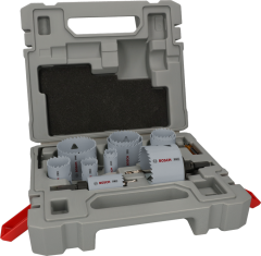 BOSCH PRO 17 Parça HSS-Bimetal Panç - Delik Açma Seti Ahşap ve Metal için