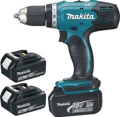 MAKİTA DHP453SFE3 Şarjlı Darbeli Matkap 18 Volt (3 Akülü)