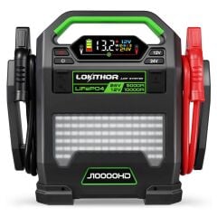 Lokithor J10000HD 12V/24V 10.000Amp LiFePO4 Akıllı Akü Takviye + Powerbank + Led Lamba