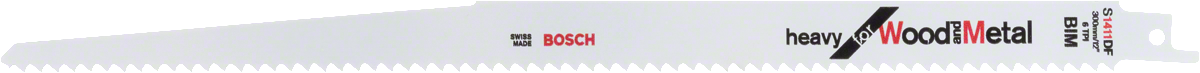 BOSCH S 1411 DF Ahşap ve Metal İçin Tilki Kuyruğu Testere Ucu 300 mm