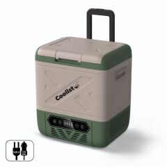 Coolist CLK18W 12/24Volt/ 220Volt 18 Litre Kompresörlü Tekerlekli Outdoor Oto Buzdolabı