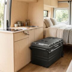 Coolist CLK120W 12/24V 220Volt 114 Litre Tek Bölmeli Tekerlekli Outdoor Kompresörlü Oto Buzdolabı/Dondurucu