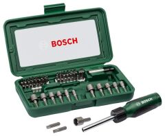 BOSCH 46 Parça Tornavida ve Vidalama Seti