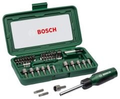 BOSCH 46 Parça Tornavida ve Vidalama Seti
