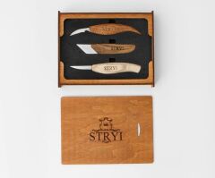 STRYI 503001 Ahşap Oyma Seti 3 Parça