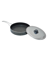 NURGAZ Campout Granit Döküm Balık Tavası 28 cm (NG C065)