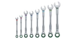 BOSCH 8 Parça Cırcırlı Kombine Anahtar Takımı (1600A027PS)