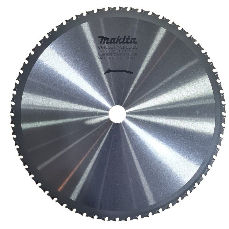 Makita 305x2.6x25.4 mm 60 Diş Elmas Uçlu Metal Kesme Daire Testeresi (A-87242)