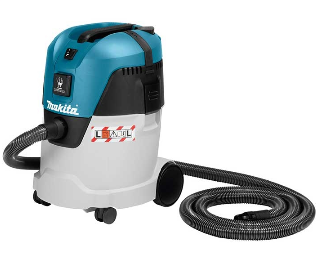 MAKİTA VC2512L Endüstriyel Islak Kuru Süpürge 1000 Watt 25 Lt