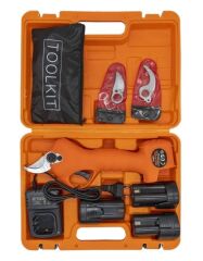 MAX-EXTRA MX8030 Üç Akülü Budama Makası 16.8 Volt 2.0 Ah