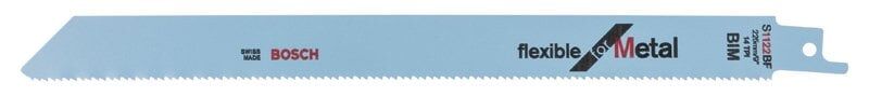 BOSCH S 1122 BF Metal Kesimi İçin Tilki Kuyruğu Testere Ucu 225 mm