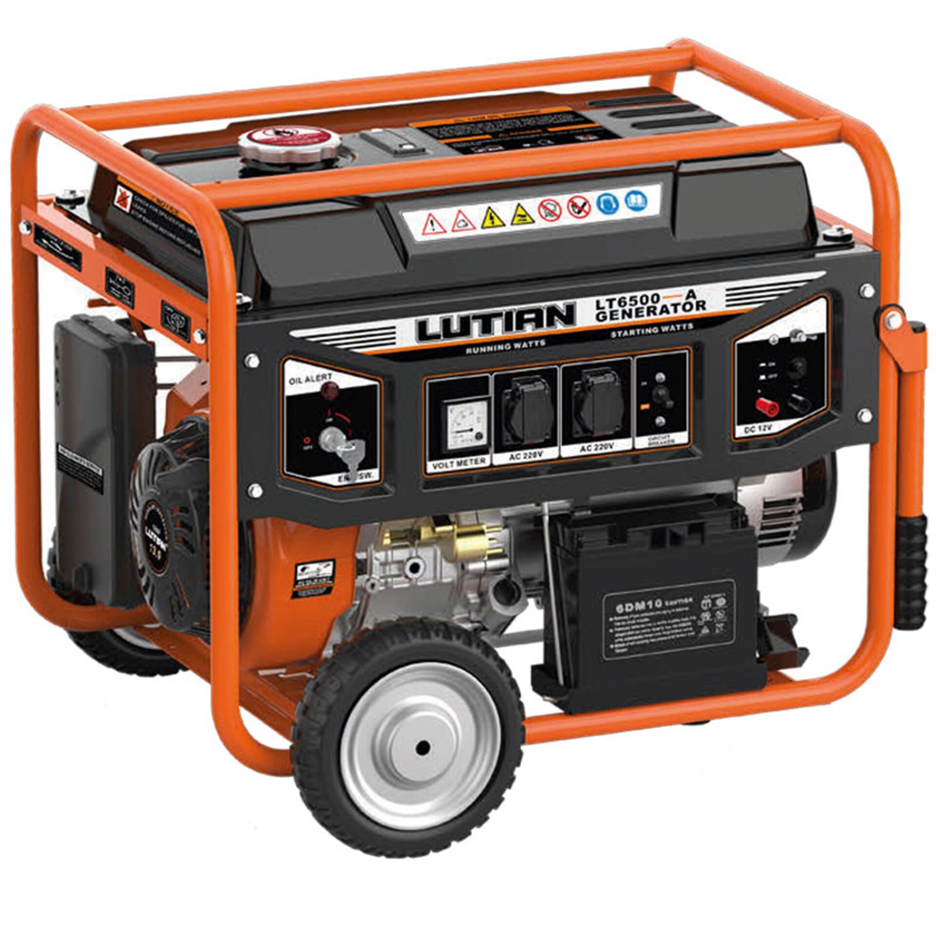 LUTIAN LT6500EN-4 Benzinli Marşlı Jeneratör 6.5 kVA - 5.5 kW