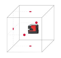 LEICA LINO P5 Duvarcılar için 5 Noktalı Şakül Lazer Terazi