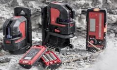 LEICA LINO P5 Duvarcılar için 5 Noktalı Şakül Lazer Terazi