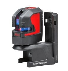 LEICA LINO L2P5G Şarjlı 4 Noktalı ve Şaküllü Çapraz Çizgili Yeşil Lazer Terazi