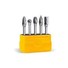 SGS 2156  KARBÜR FREZE SETİ 5 PARÇA 8 MM