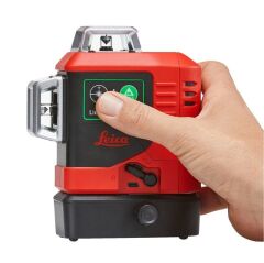 LEICA LINO L6G 3 Eksen 360 Derece Çapraz Çizgili Şarjlı Yeşil Lazer Terazi