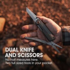 TRUE UTILITY Dual Cutter Çakı (0002-G)