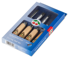 KIRSCHEN Two Cherries Ahşap Oyma Seti 4 Parça