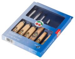 KIRSCHEN Two Cherries Ahşap Oyma Seti 6 Parça