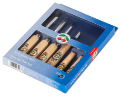 KIRSCHEN Two Cherries Ahşap Oyma Seti 6 Parça