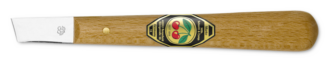 KIRSCHEN Two Cherries Düz Eğri Ağızlı Ahşap Oyma Bıçağı (3354000)