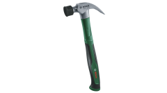 BOSCH 450 Gr Orta Boy Yuvarlak Başlı - Çatal Ağızlı Yumuşak Tamponlu Çekiç 16 OZ